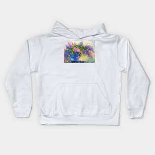Bouquet of lilac Kids Hoodie